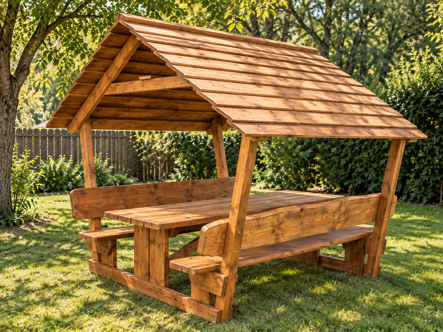 Gartentisch aus Holz