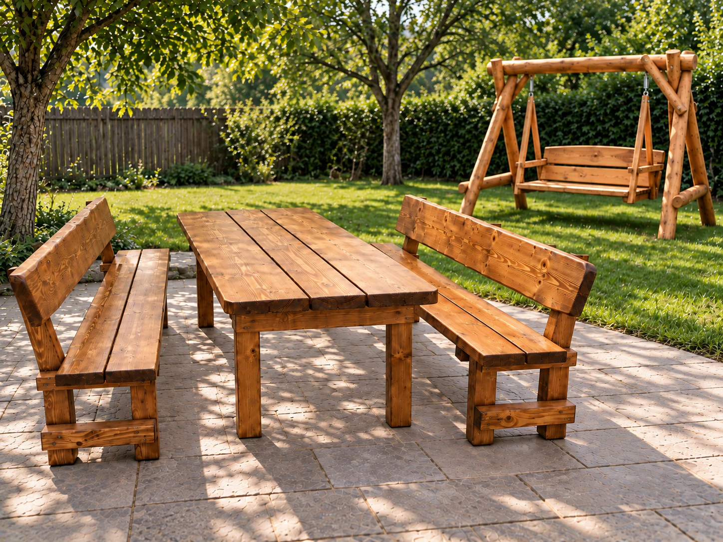 Gartenmöbel aus Holz von NAGAND