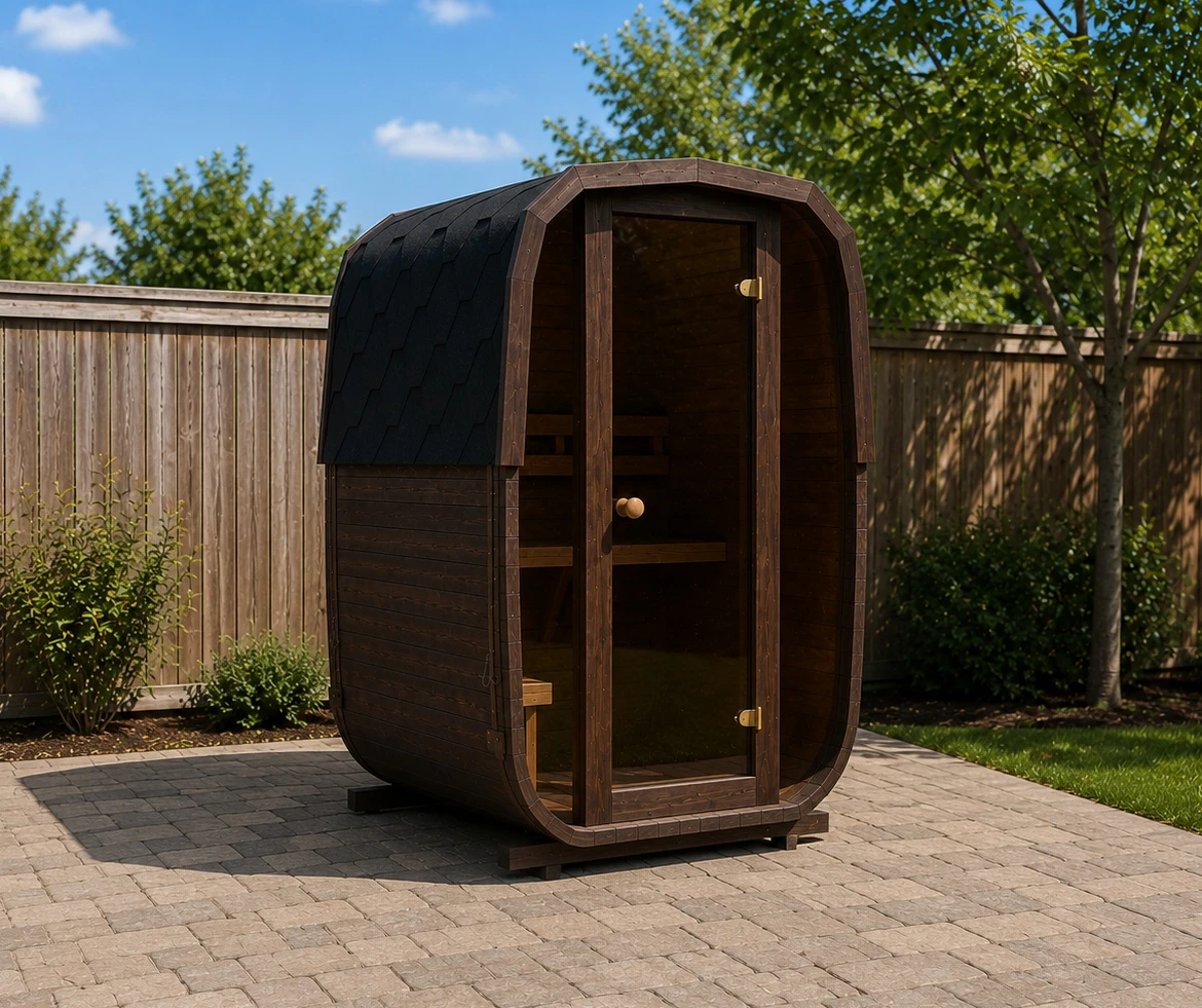 Mini-Gartensauna